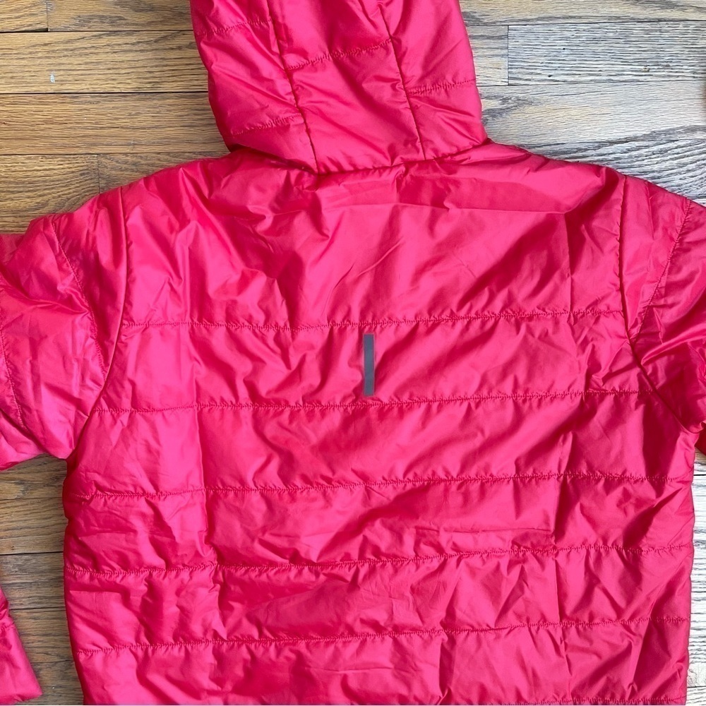 NEW Peak Velocity Insulated Hooded Lightweight Athletic Fit Jacket Red 3XL NWT - Picture 11 of 11